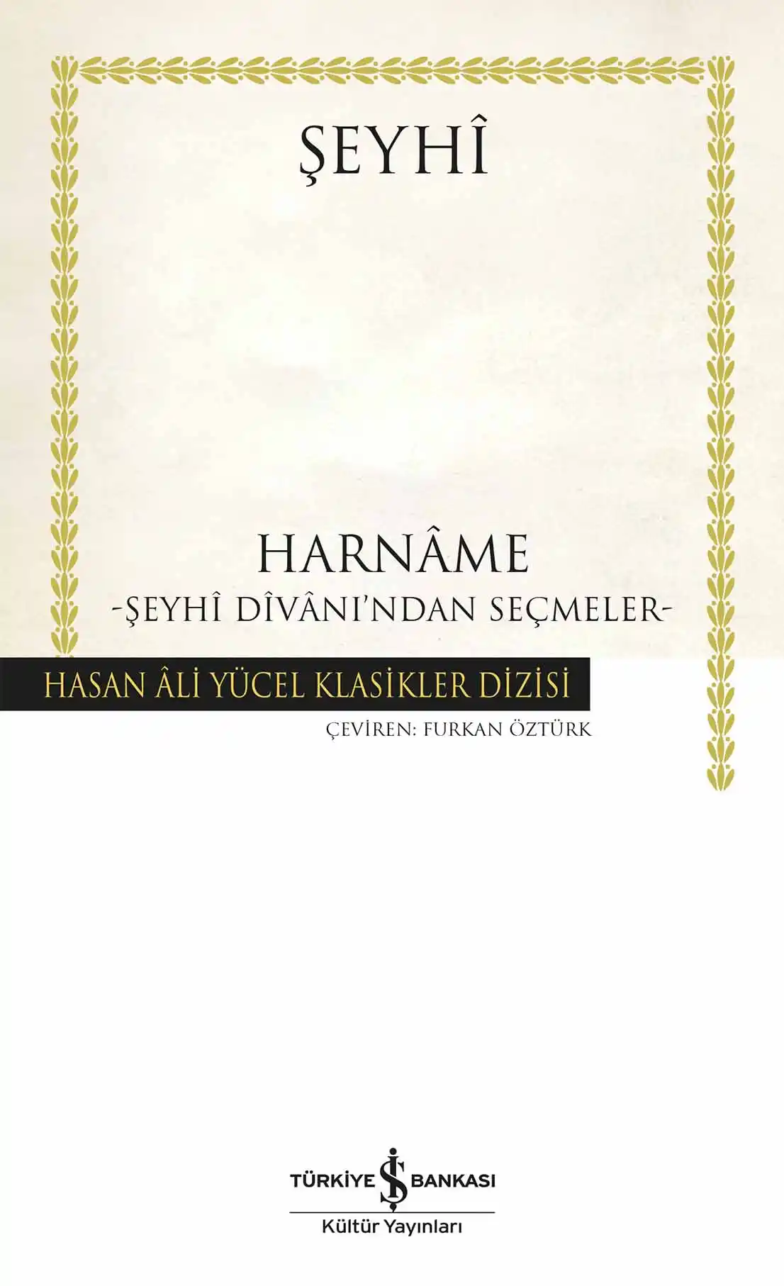 Harnâme – Şeyhî Dîvânı’ndan Seçmeler kapağı