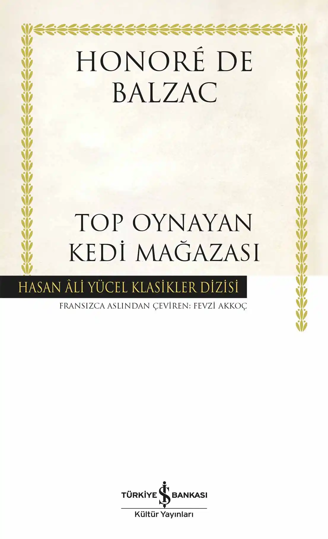 Top Oynayan Kedi Mağazası – Ciltli kapağı