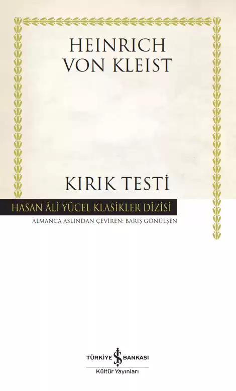 Kırık Testi kapağı