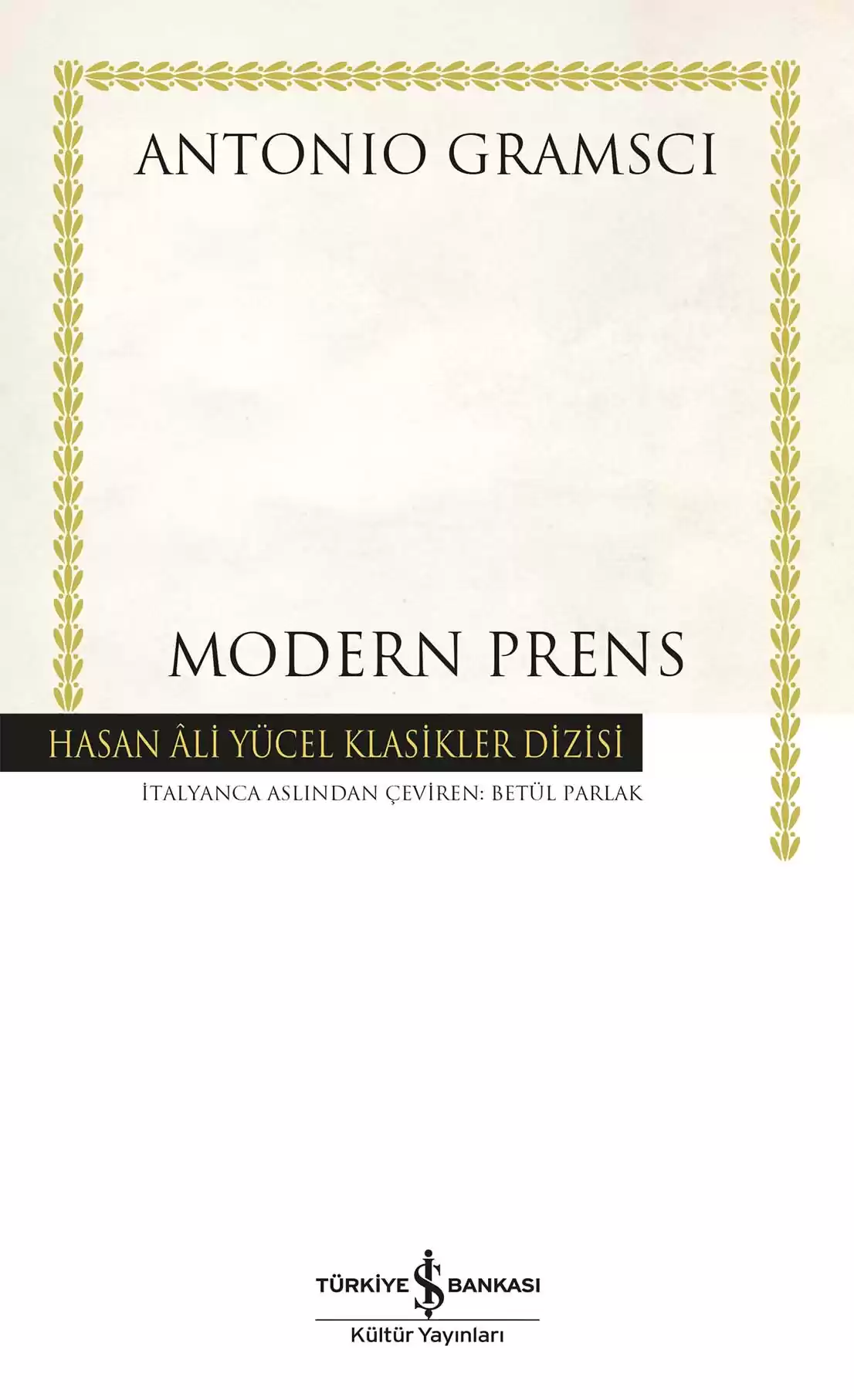 Modern Prens – Ciltli kapağı