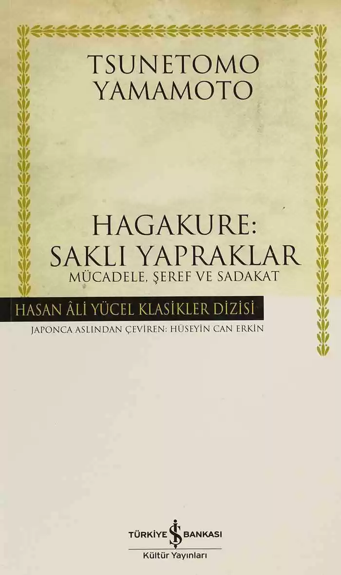 Hagakure: Saklı Yapraklar – Mücadele, Şeref ve Sadakat kapağı